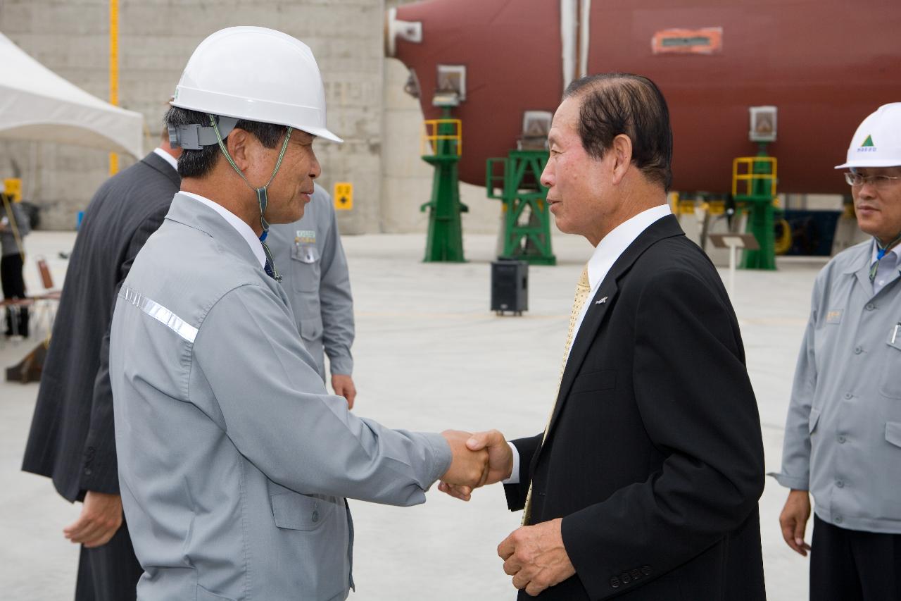 현대중공업 Keel Laying 행사