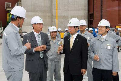 현대중공업 Keel Laying 행사