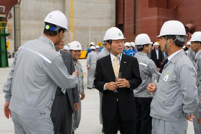 현대중공업 Keel Laying 행사