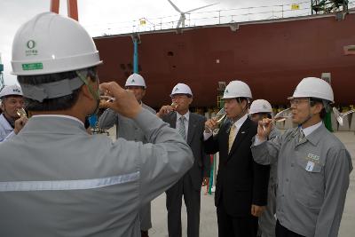 현대중공업 Keel Laying 행사