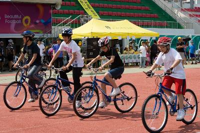 군산시민자전거축제에 참가한 참가자들의 모습5