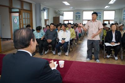 고군산도로개설관련 신시도방문