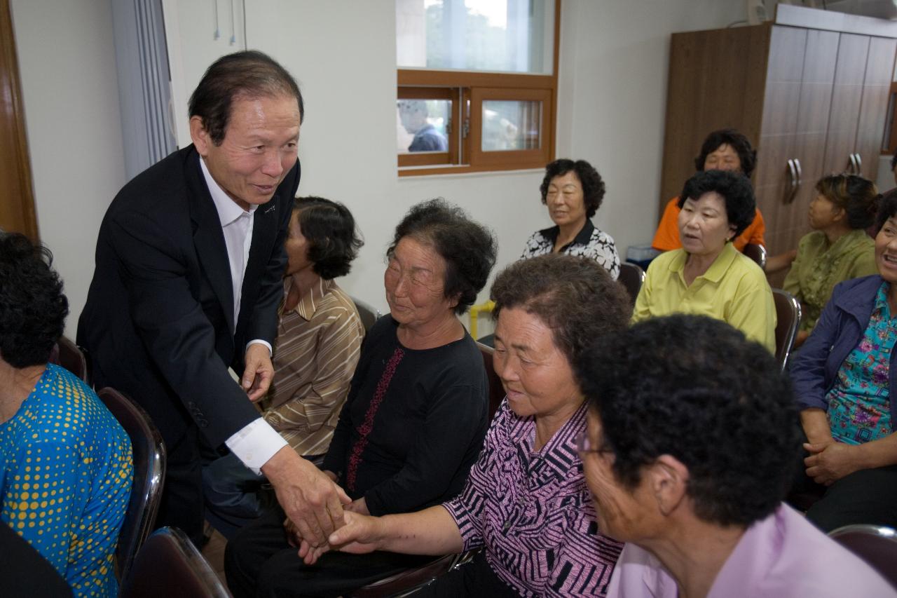 고군산도로개설관련 신시도방문