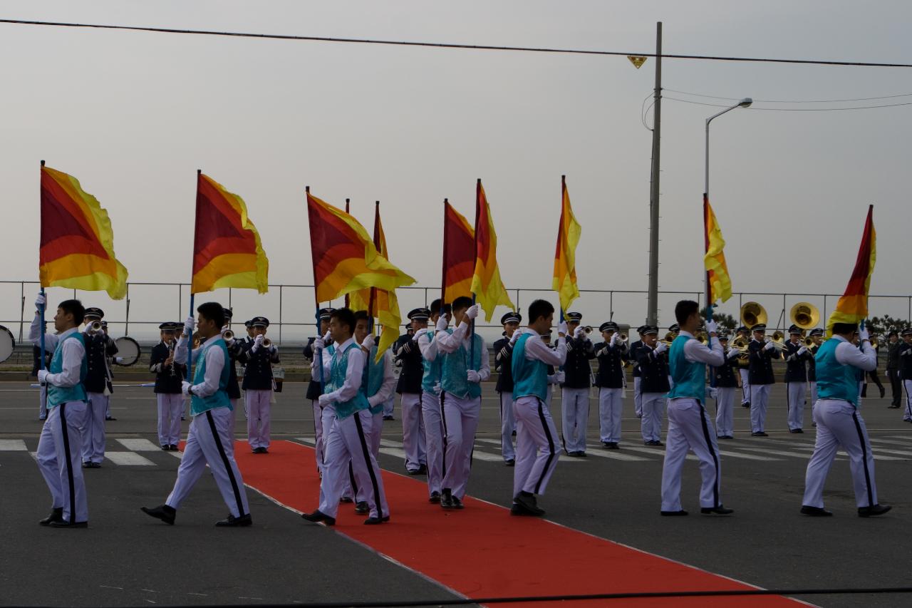 군산새만금 에어쇼 축하 공연 중인 모습1