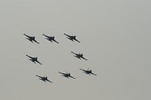 에어쇼 중인 항공기들의 모습9사진(00159)