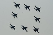 에어쇼 중인 항공기들의 모습11사진(00165)
