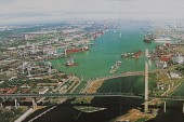 중국의 해안산업단지들의 모습4사진(00222)