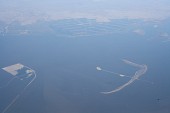 비행기 상공에서 찍은 중국의 모습3사진(00447)
