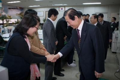 신년 본청 실과소 방문