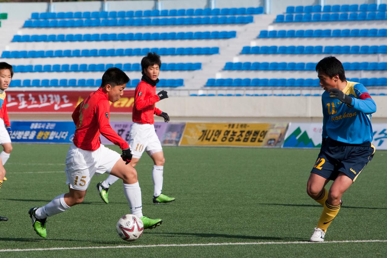 축구경기를 하는 선수들의 모습3