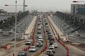 설연휴 새만금 방조제 도로 임시 개통한 도로의 모습10사진(00028)