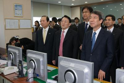 정운찬 국무총리 새만금 방문