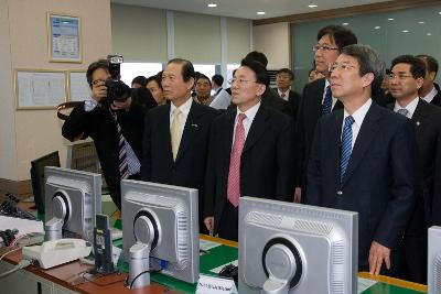 정운찬 국무총리 새만금 방문