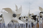 하얀색 바람개비들의 모습1사진(00006)
