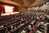 시민문화회관에서 열리는 새만금 통선문 및 방수제 축조 설명회가 진행되고 있는 모습3사진(00006)