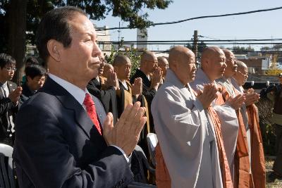 동국사 100주기 기념식