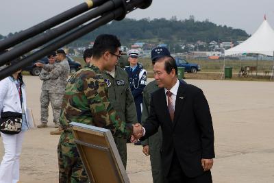 군산비행장 기지개방행사