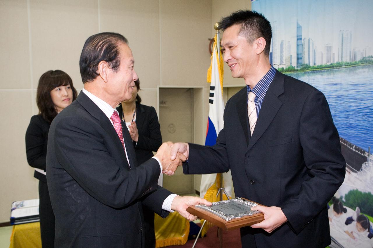 한중 학교간 자매결연