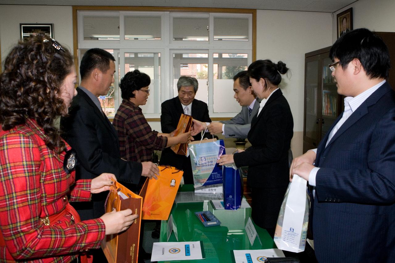 한중 학교간 자매결연