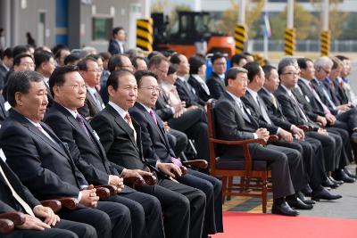 두산인프라코어 군산공장 준공식