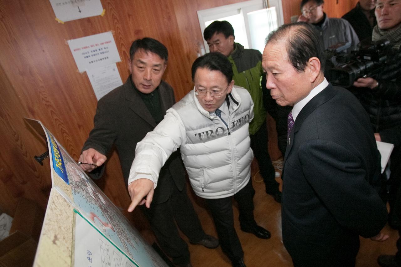 구제역 및 AI 방역현장 방문