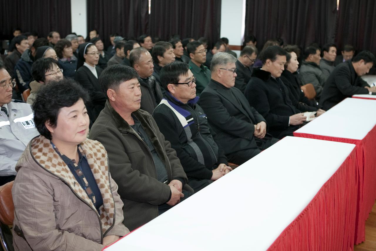 서수면 연두순시 및 경노당 방문