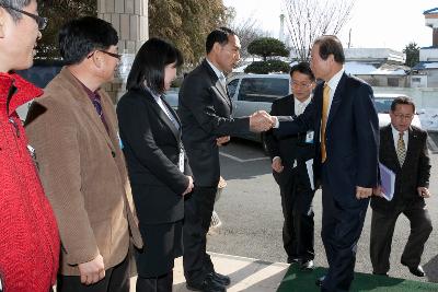 개정면 연두순시 및 경노당 방문