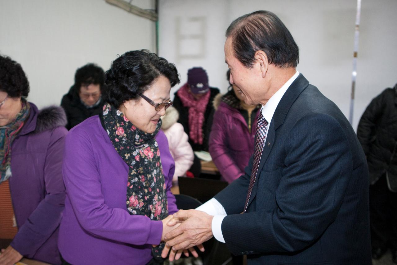 삼학동 연두순시 및 문해학습장 방문