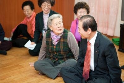 경암동 연두순시 및 경노당 방문