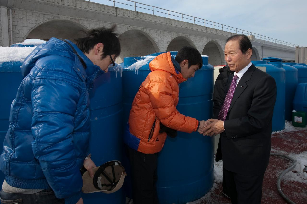 구제역 및 AI 방역현장 방문