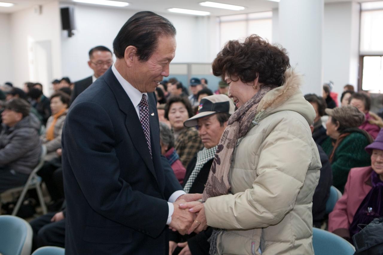 삼학동 연두순시 및 문해학습장 방문