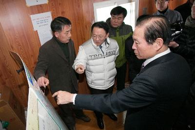 구제역 및 AI 방역현장 방문