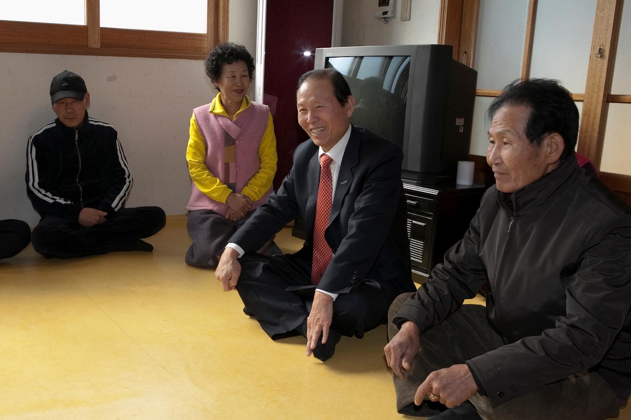 임피면 연두순시 및 경노당 방문