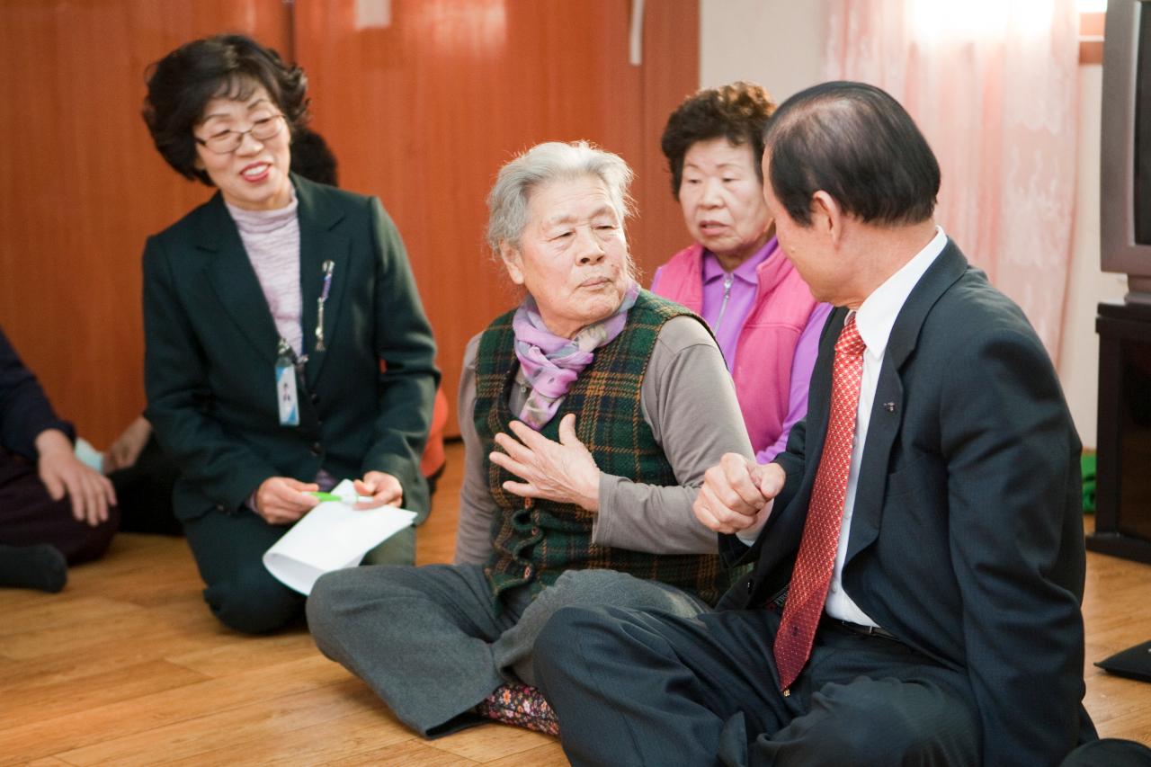 경암동 연두순시 및 경노당 방문