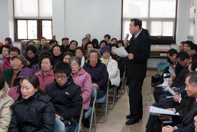 삼학동 연두순시 및 문해학습장 방문