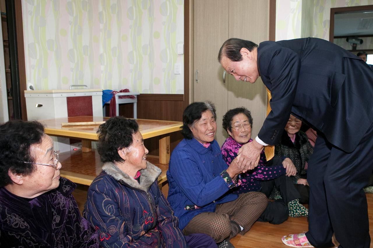 대야면 연두순시 및 복지시설 방문