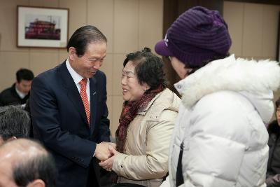 해신동 연두순시 및 경노당 방문