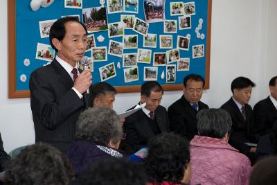 삼학동 연두순시 및 문해학습장 방문