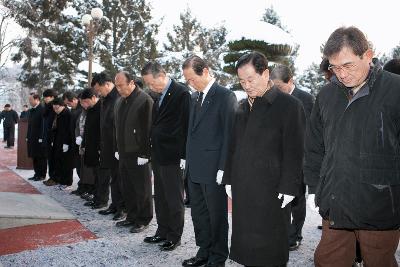 신년 군경묘지 참배