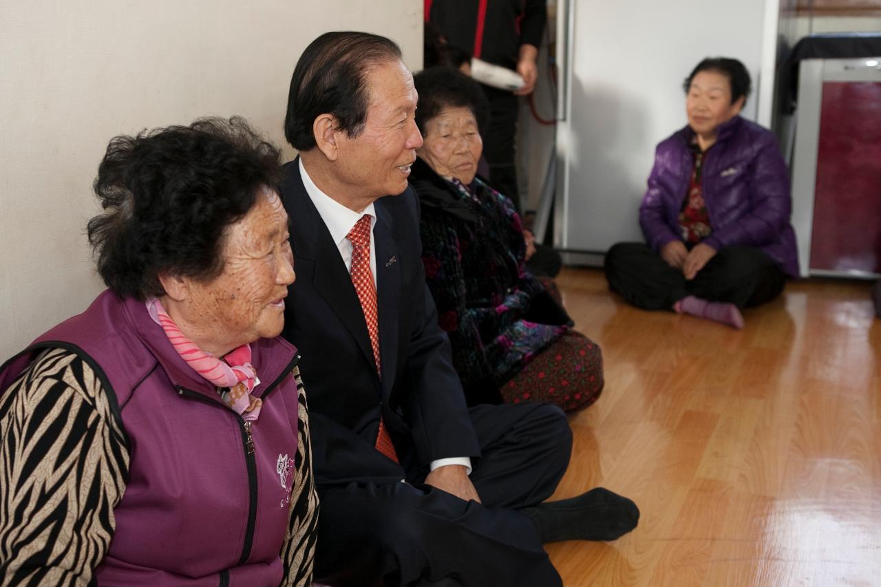 서수면 연두순시 및 경노당 방문