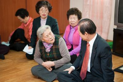 경암동 연두순시 및 경노당 방문