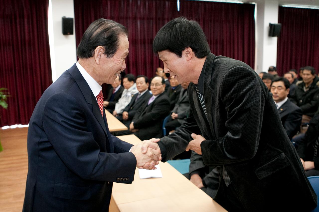 임피면 연두순시 및 경노당 방문