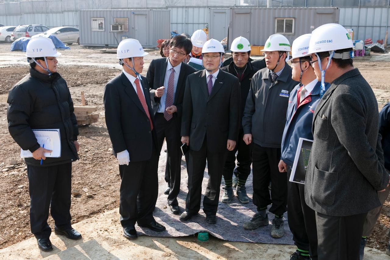 예술의 전당 신축공사 현장 방문