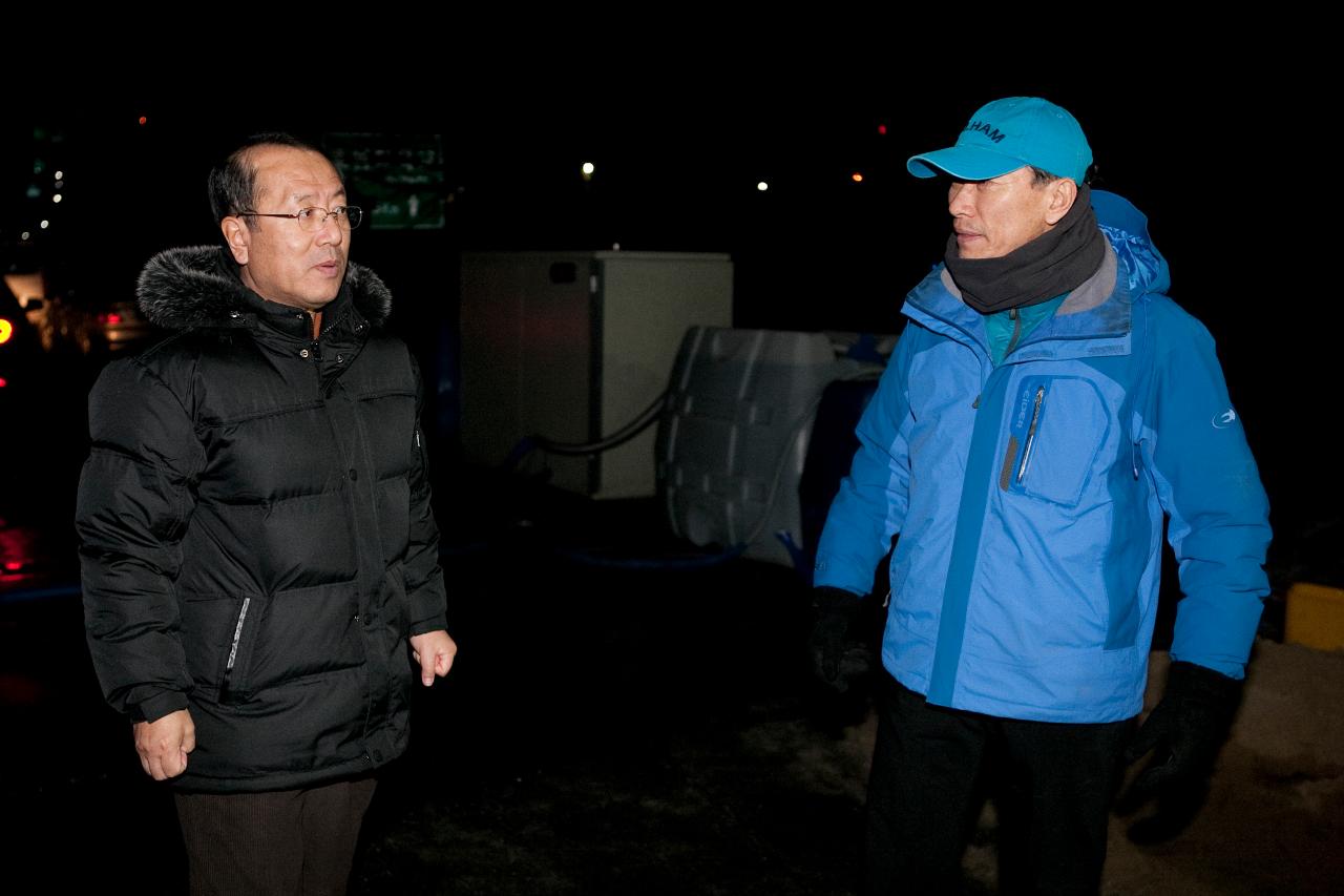 이학진 부시장 구제역 방역현장 위문