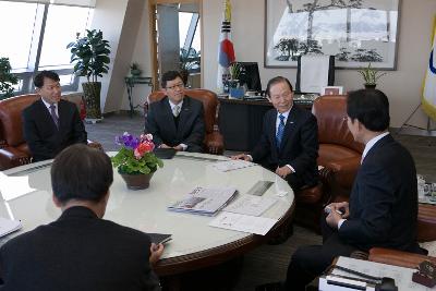 광양항 한국컨테이너부두공단 방문