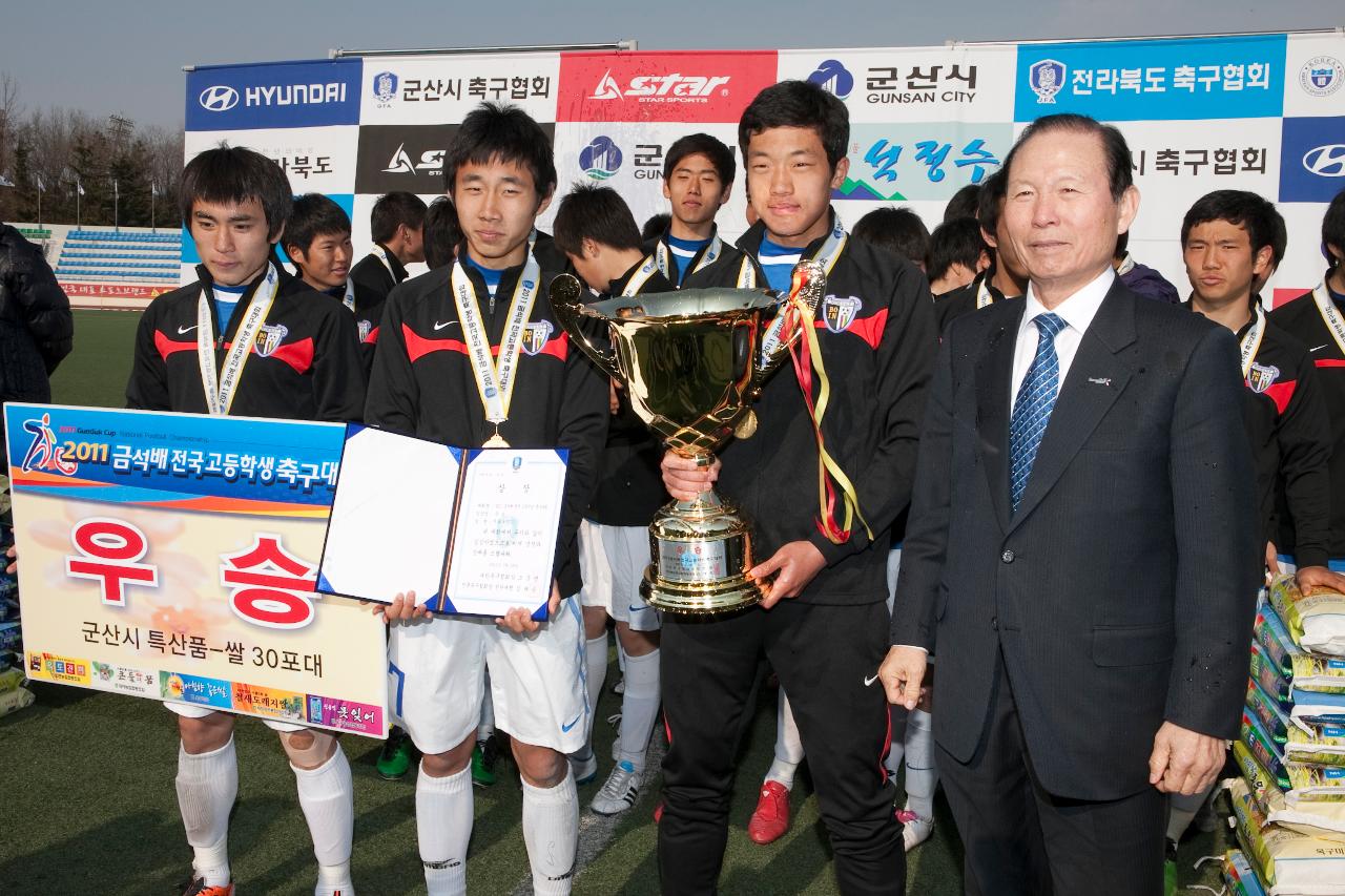 금석배 축구대회 고등부 결승