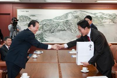 한국컨테이너부두공단 이사장방문