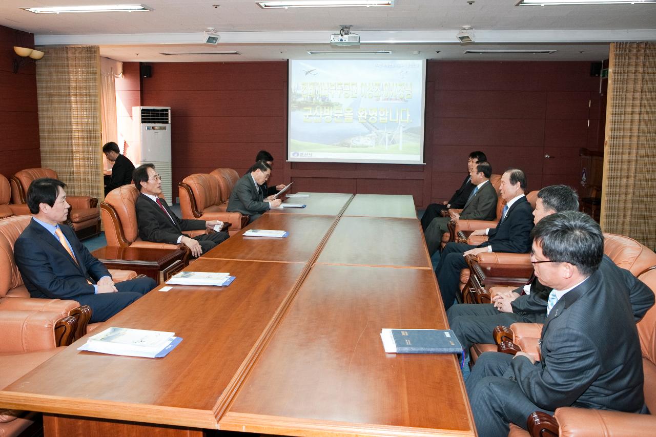 한국컨테이너부두공단 이사장방문