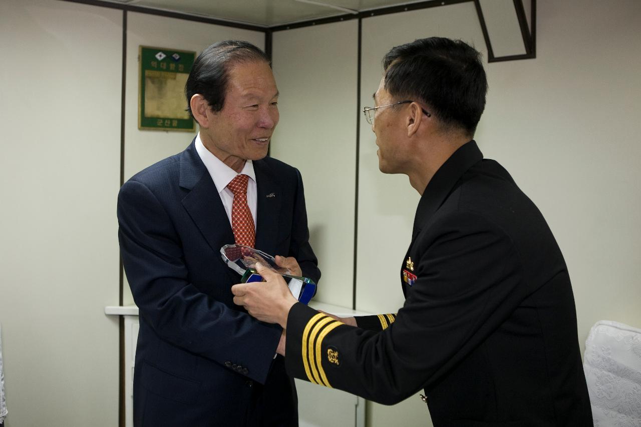 군산함 함정공개 행사