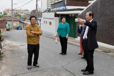 재해위험지구 현장방문